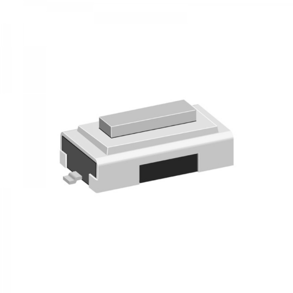 SMD Button H:2.5mm, 2pin, Nickel
