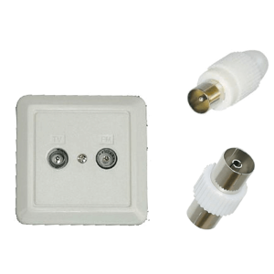Πρίζες Τηλεόρασης - Φις - Adaptors TV