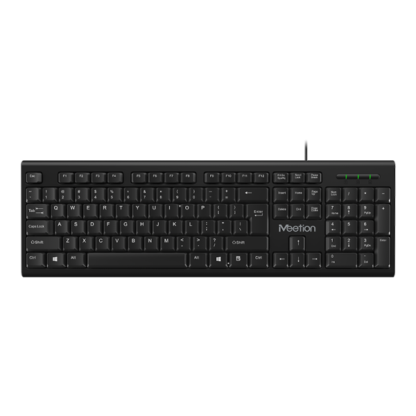 Meetion MT-K100 Ενσύρματο Πληκτρολόγιο / US