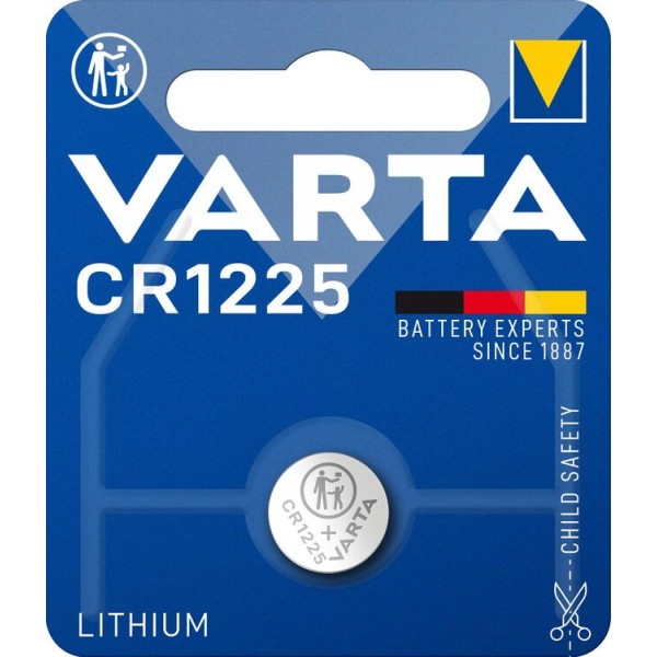 Varta Κουμπί Λιθίου CR1225 (1τμχ)