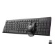 Meetion MT-C4120 Little Ασύρματο Σετ Ελληνικό Πληκτρολόγιο & Ποντίκι 2.4G