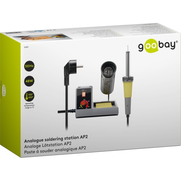 Goobay Αναλογικός Σταθμός Κόλλησης AP2 51091 48W