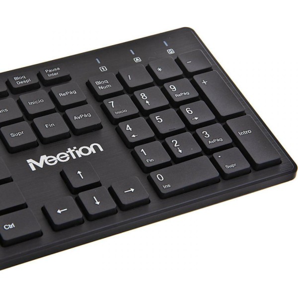 Meetion MT-WK841 Ασύρματο Πληκτρολόγιο 2.4G