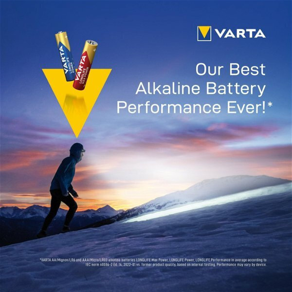 Μπαταρία Varta Longlife Max Power Αλκαλική Mignon AAA B5+3