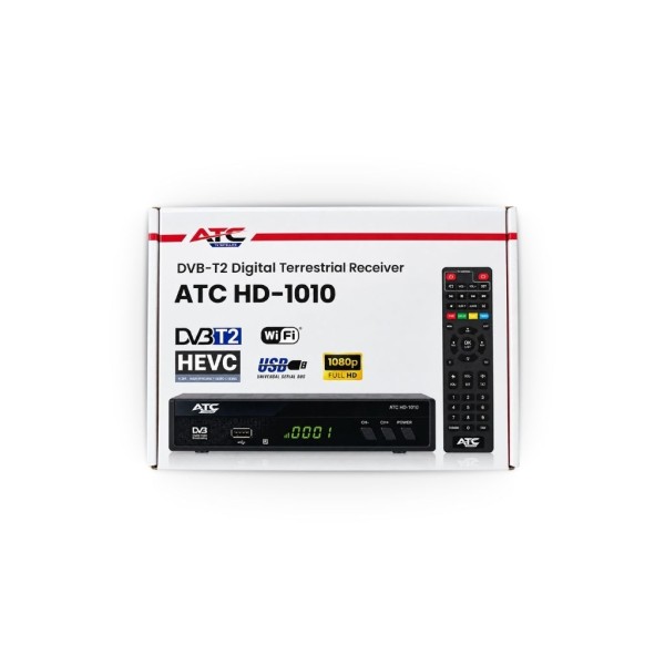 ATC HD-1010 Επίγειος Ψηφιακός Δέκτης