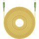 Goobay Καλώδιο Οπτικής FTTH Ίνας Μονής Λειτουργίας OS2 Κίτρινο 20m