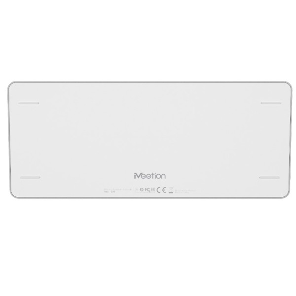 Meetion MT-K210MW 2.4G+Bluetooth Πληκτρολόγιο Λευκό US