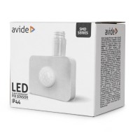 Αισθητήρας PIR προβολέα LED Avide Λευκό