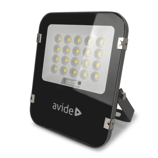 Avide LED Ηλιακός Προβολέας 50W CW 6400K με Ξεχωριστό Ηλιακό Πάνελ και Τηλεχειριστήριο