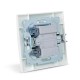 Entac 107 Arnold Recessed wall intermediate switch White