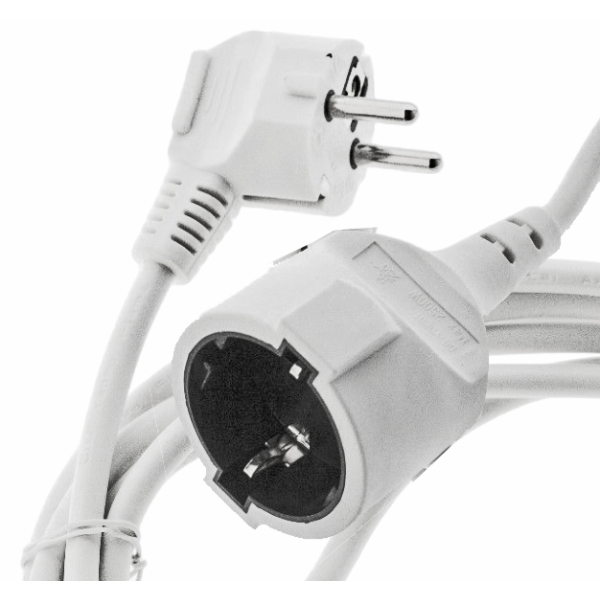Entac Μπαλαντέζα 10m Άσπρο 3x1.5mm