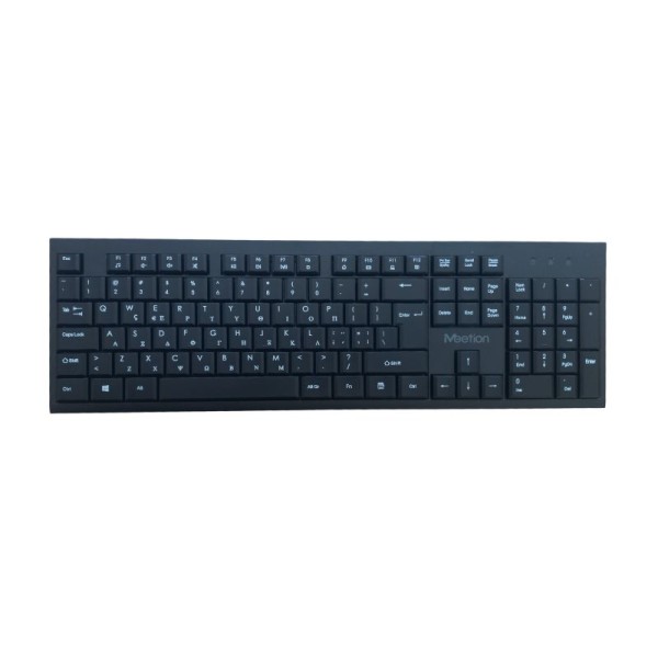 Meetion MT-C4120 Little Ασύρματο Σετ Ελληνικό Πληκτρολόγιο & Ποντίκι 2.4G