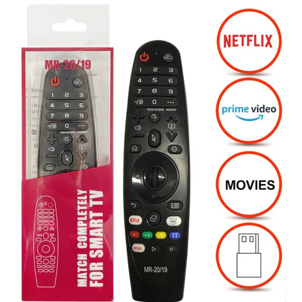 Τηλεχειριστήριο Universal για LG Smart Magic Remote MR20/19