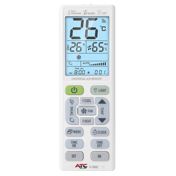 ATC K-3302E AC Universal Τηλεχειριστήριο