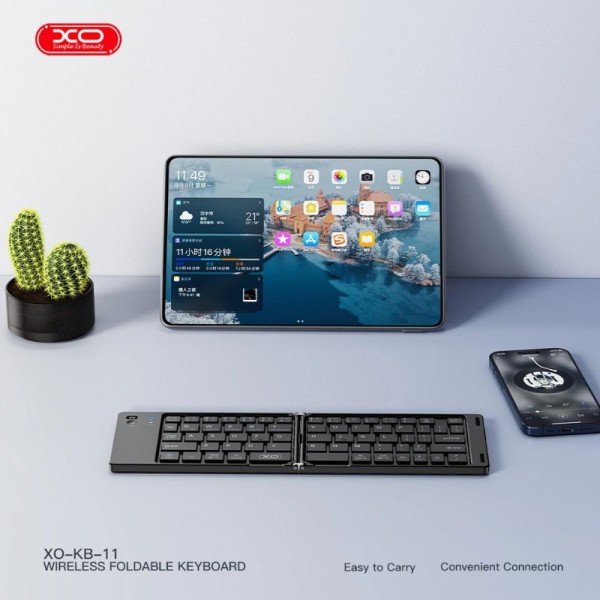 XO KB-11 Ασύρματο Πτυσσόμενο Πληκτρολόγιο