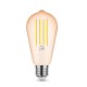 Modee Λαμπτήρας LED Filament Amber ST64 4W E27 320° 1800K (360 lumen) – dimmable