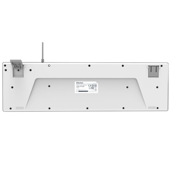 Meetion MT-K300 Standard USB Ενσύρματο Πληκτρολόγιο Λευκό