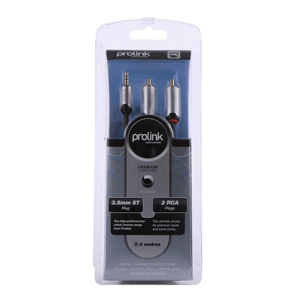 PROLINK Καλώδιο JACK 3.5mm σε 2RCA HMC-103-0300 3m