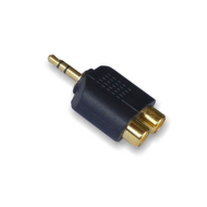 Adaptor JACK 3.5m σε δυο RCA 10-2027G