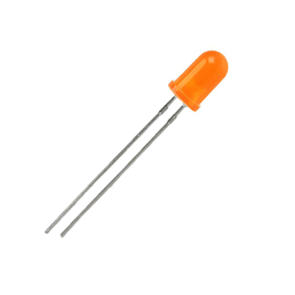 Led πορτοκαλί 5mm