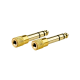IBIZA SOUND Ζευγάρι Adaptor JACK 6.3mm σε JACK 3.5mm ADAPT-2