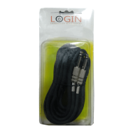 LOGIN Καλώδιο JACK 6.3mm mono XC0050 LZ 5m
