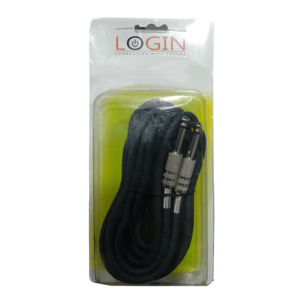 LOGIN Καλώδιο JACK 6.3mm mono XC0050 LZ 5m