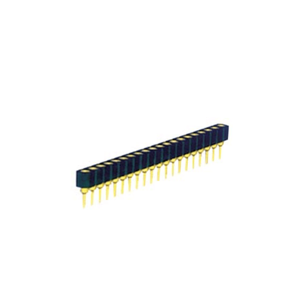Pin headers θηλυκά επίχρυσα 7.27mm