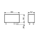 RELAY Mini 1P 12V DC 12A