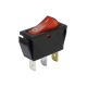  RL1-111 Διακόπτης Rocker με λυχνία 12V DC on-off