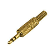 JACK 3.5mm stereo αρσενικό  επίχρυσο