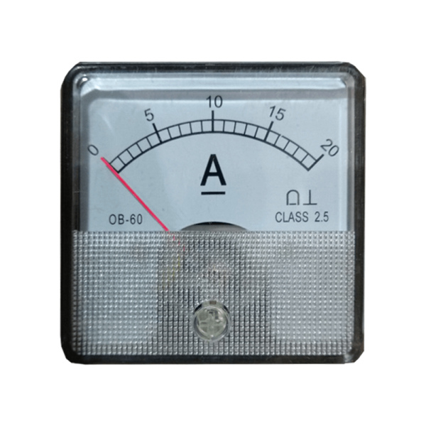 Αμπερόμετρο αναλογικό 0-20A OB-60