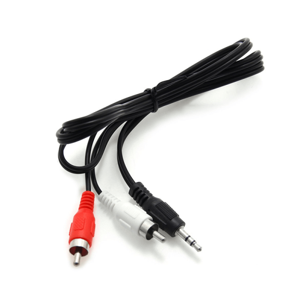 Καλωδίωση JACK 3.5mm stereo αρσενικό σε 2RCA αρσενικά 3.0m