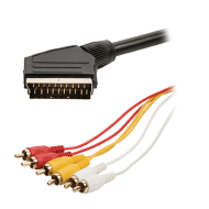 Καλώδιο SCART σε 6RCA 1.5m