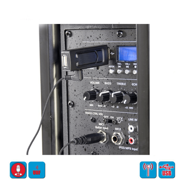 PARTY LIGHT Ασύρματο μικρόφωνο WM-USB