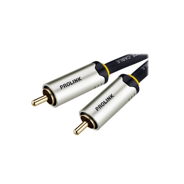PROLINK TCV-6031-0500 5m COAXIAL Καλώδιο RCA αρσενικό σε RCA αρσενικό 5m