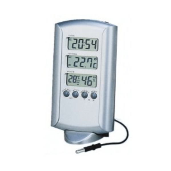 YES POWER Θερμόμετρο - Ρολόι- Υγρόμετρο TH-890