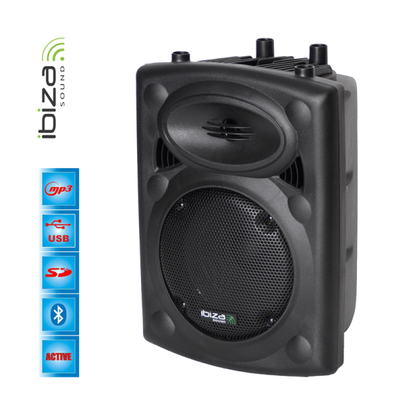 IBIZA SOUND Αυτοενισχυόμενο ηχείο SLK8A-USB