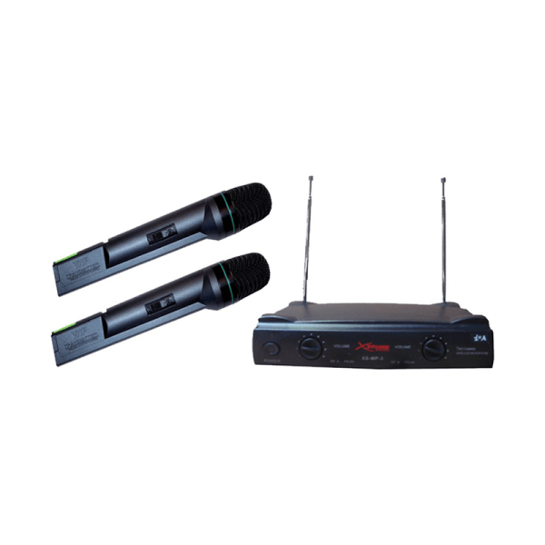 ITC Σύστημα 2 ασύρματων μικρφώνων VHF XS-MP-3/2