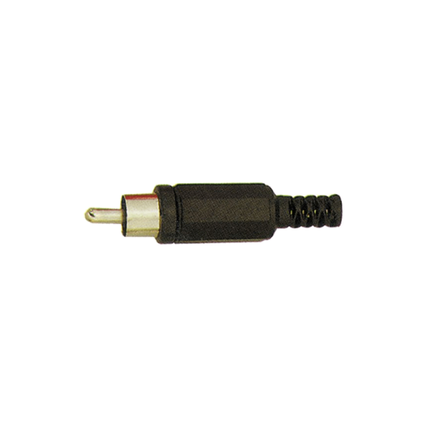 RCA πλαστικό μαύρο CN-75/B