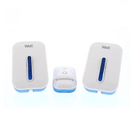 WELL Κουδούνι Ασύρματο με 2 Δέκτες DOORBELL-JINGLE-WL