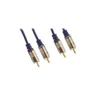 BRIDGE CABLE Καλώδιο 2RCA σε 2RCA 30269A 3m