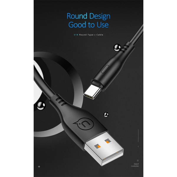 USAMS Καλώδιο USB-C σε USB US-SJ267-01