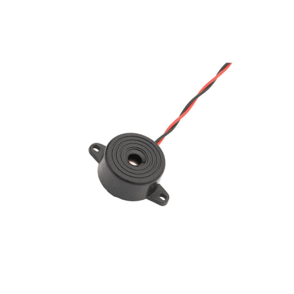 Buzzer 12V με συνεχή τόνο FY248 μαύρο